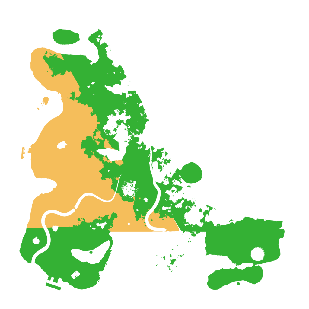 Biome Rust Map: Procedural Map, Size: 4000, Seed: 1735693975