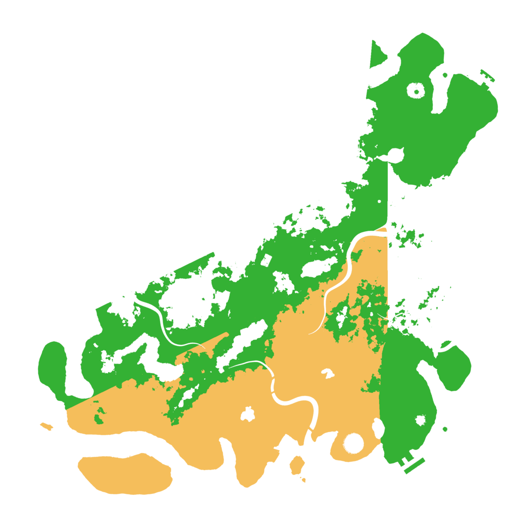 Biome Rust Map: Procedural Map, Size: 4500, Seed: 1015481096