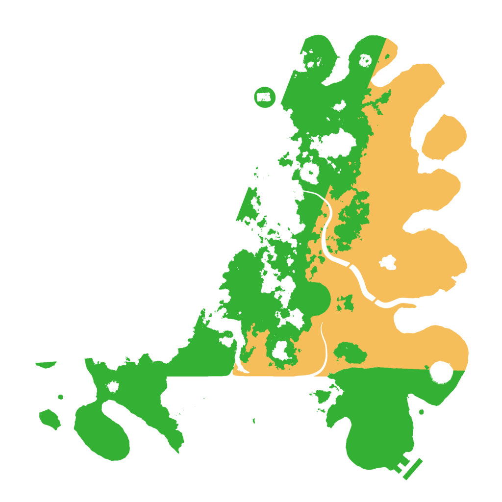 Biome Rust Map: Procedural Map, Size: 4000, Seed: 1749893642