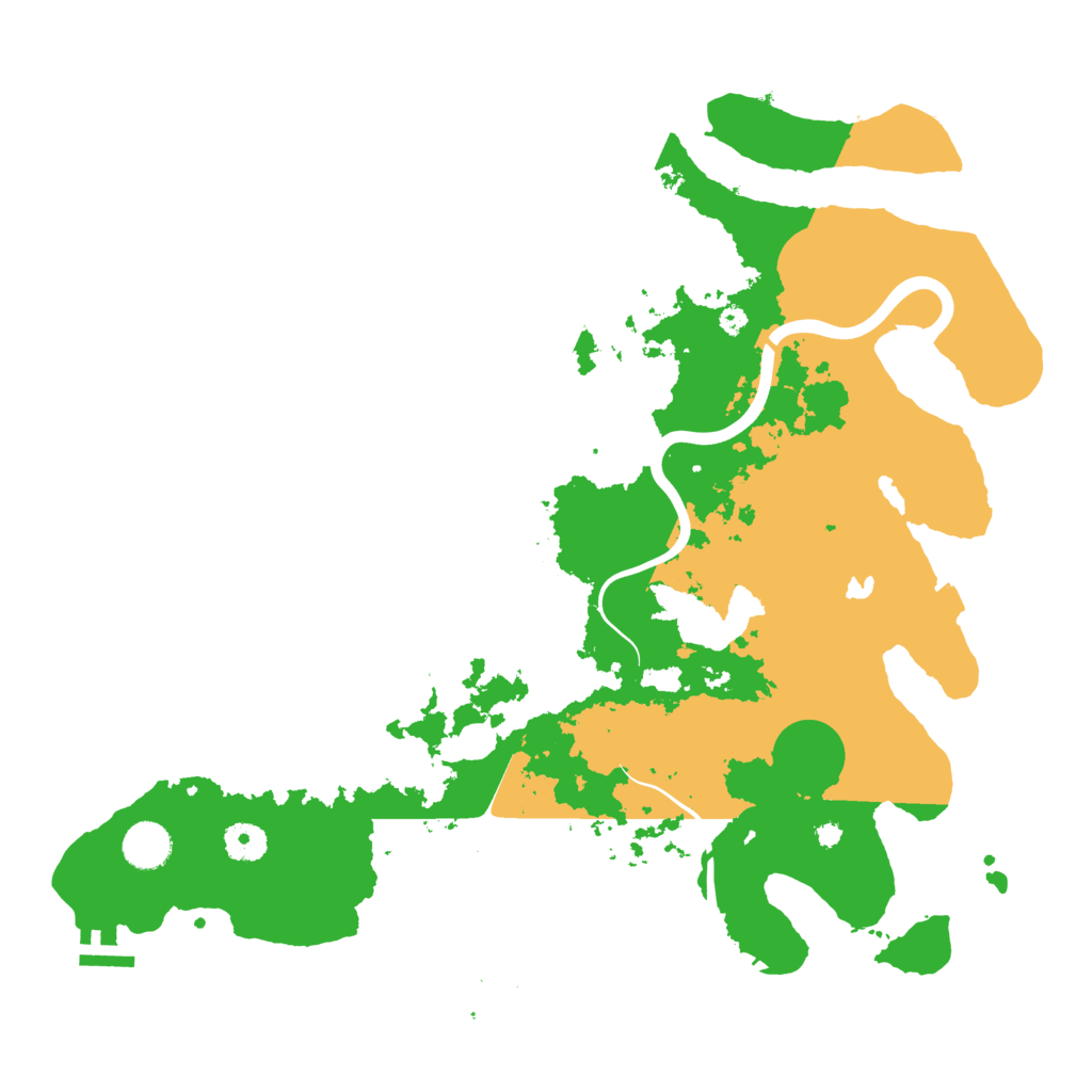 Biome Rust Map: Procedural Map, Size: 4000, Seed: 2090122080