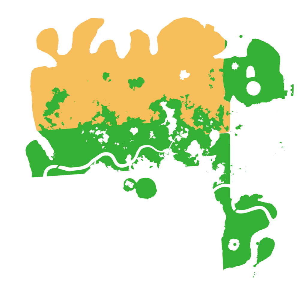 Biome Rust Map: Procedural Map, Size: 4000, Seed: 632162193