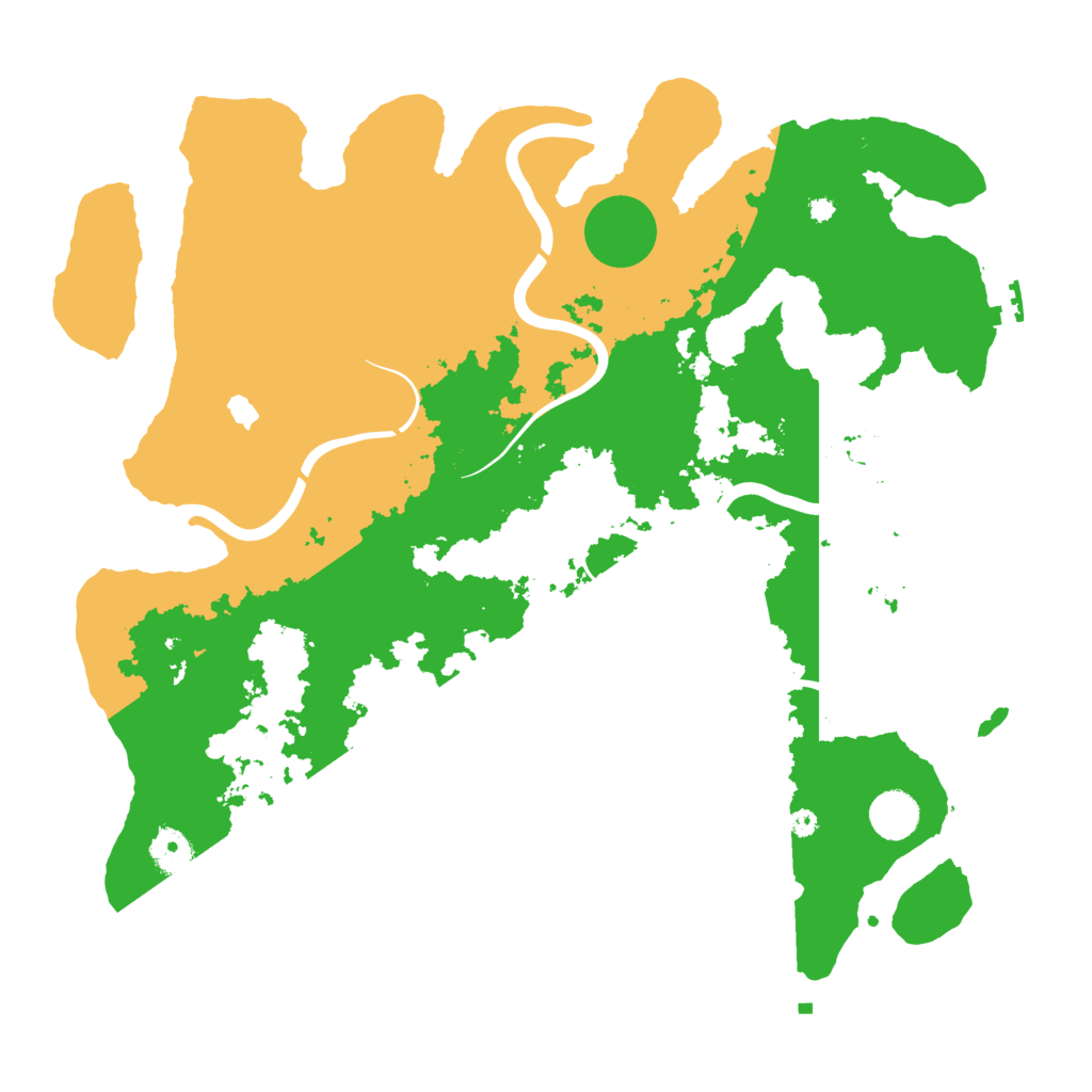 Biome Rust Map: Procedural Map, Size: 4000, Seed: 29371358