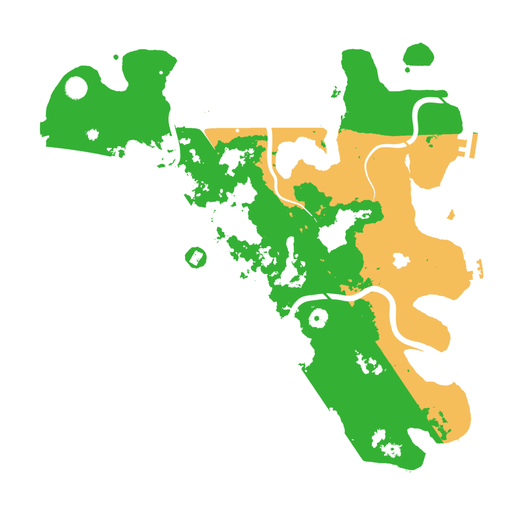 Biome Rust Map: Procedural Map, Size: 4000, Seed: 179321213