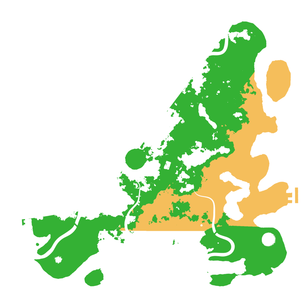 Biome Rust Map: Procedural Map, Size: 4000, Seed: 1804658901