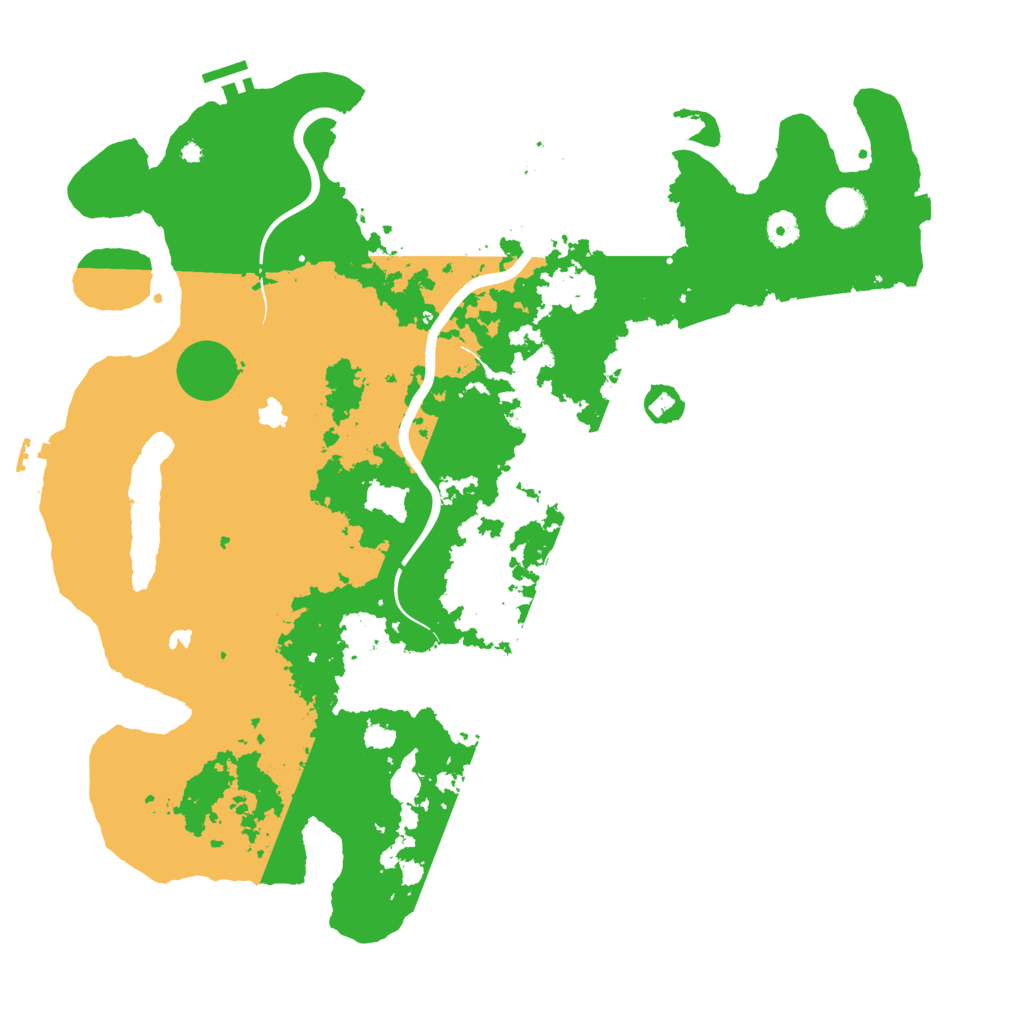 Biome Rust Map: Procedural Map, Size: 4500, Seed: 244449761