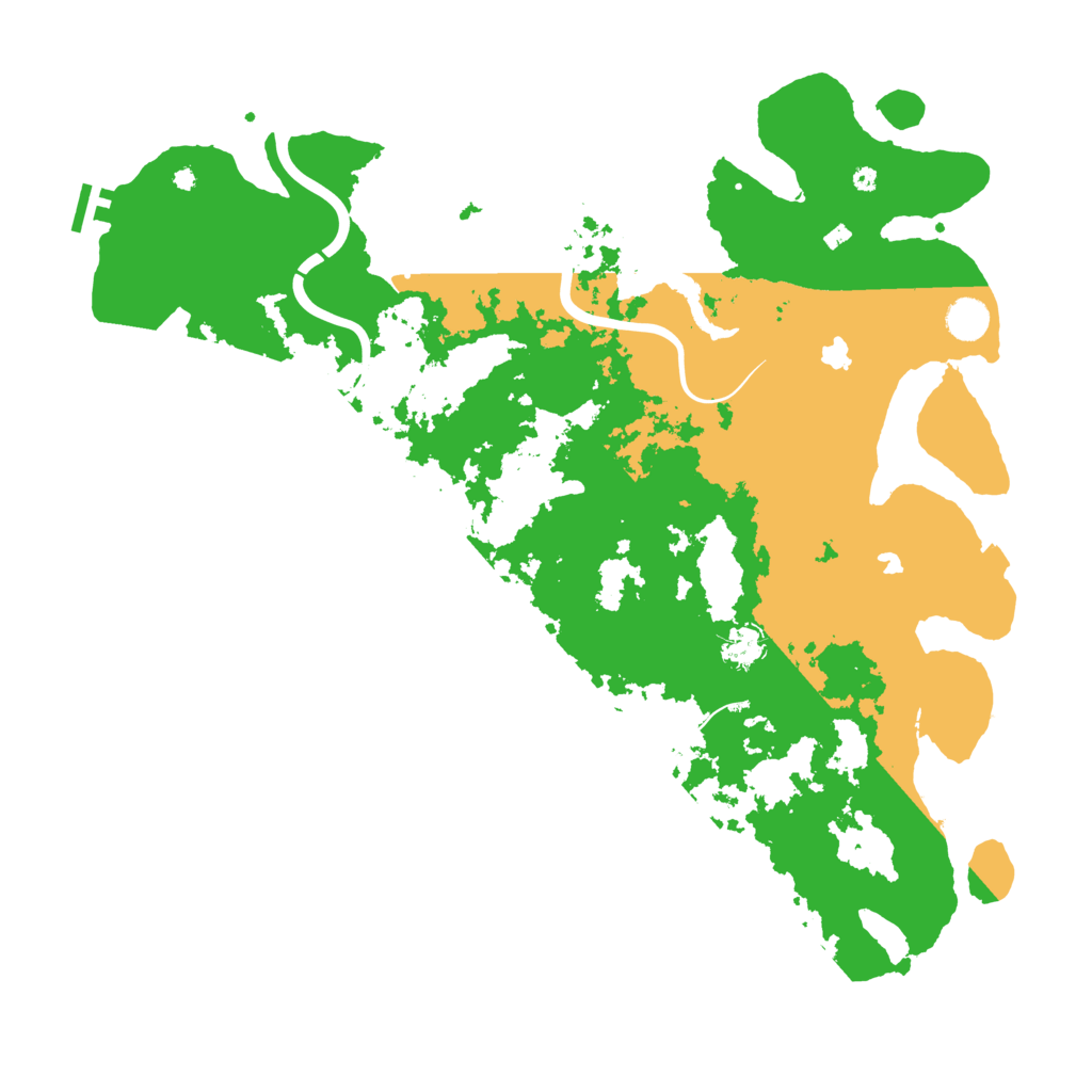 Biome Rust Map: Procedural Map, Size: 4500, Seed: 5563588