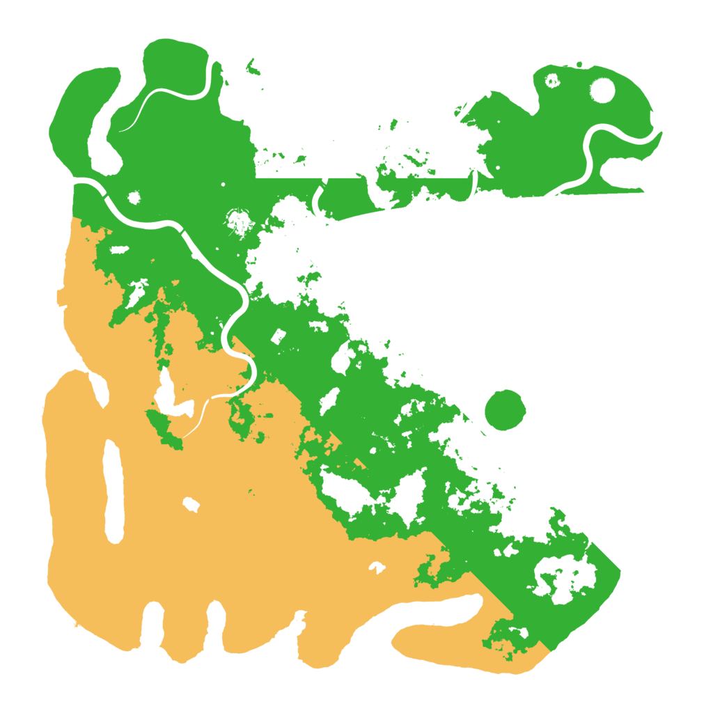 Biome Rust Map: Procedural Map, Size: 5000, Seed: 209697074