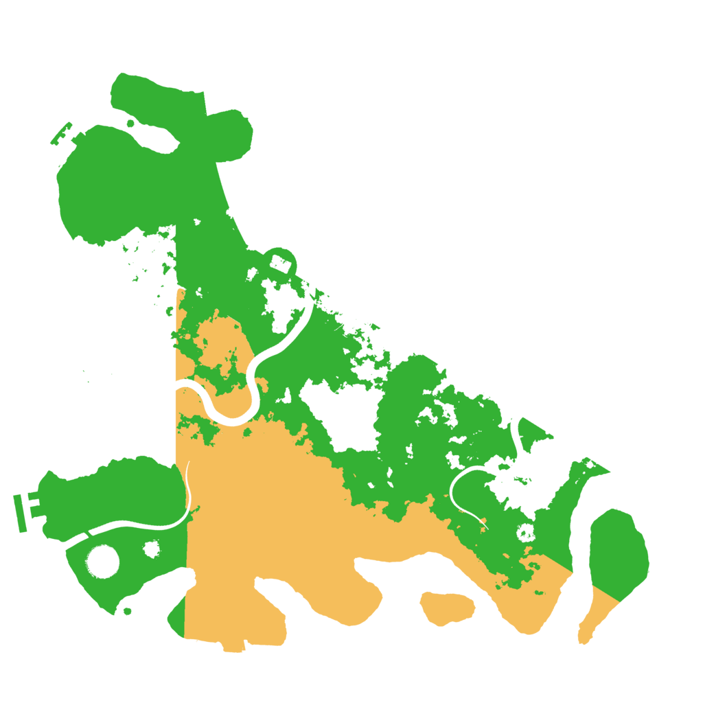 Biome Rust Map: Procedural Map, Size: 3750, Seed: 598665627