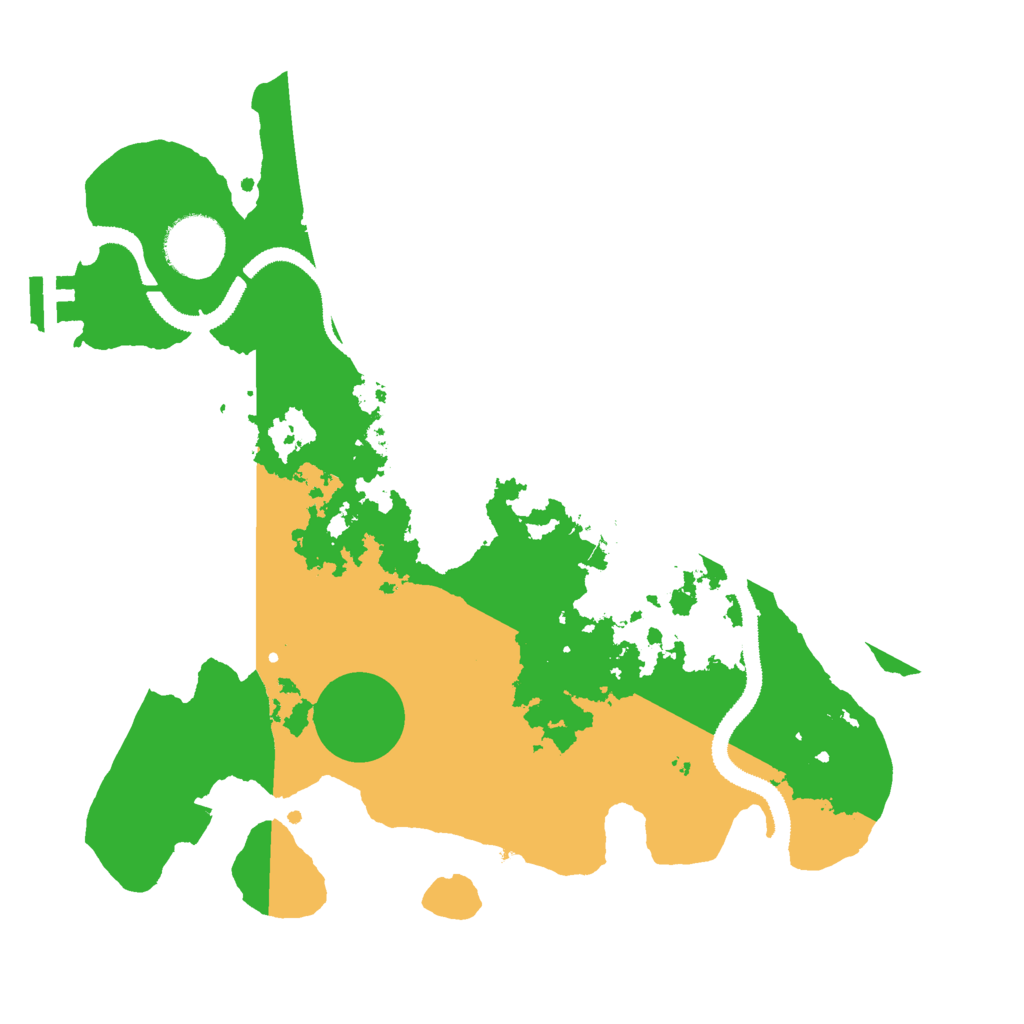 Biome Rust Map: Procedural Map, Size: 3000, Seed: 26738