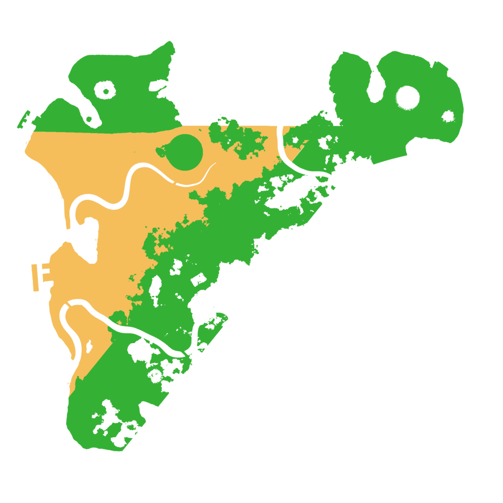 Biome Rust Map: Procedural Map, Size: 3750, Seed: 1591258685