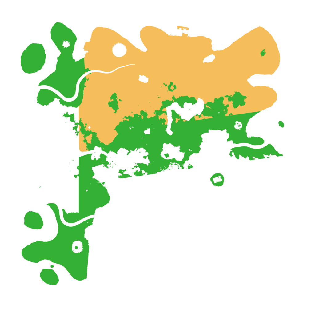 Biome Rust Map: Procedural Map, Size: 4000, Seed: 622810417