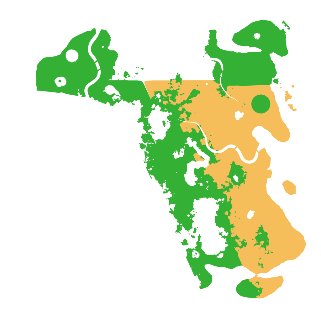 Biome Rust Map: Procedural Map, Size: 4500, Seed: 655354851