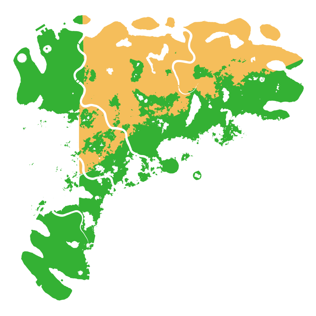 Biome Rust Map: Procedural Map, Size: 6000, Seed: 1972643655