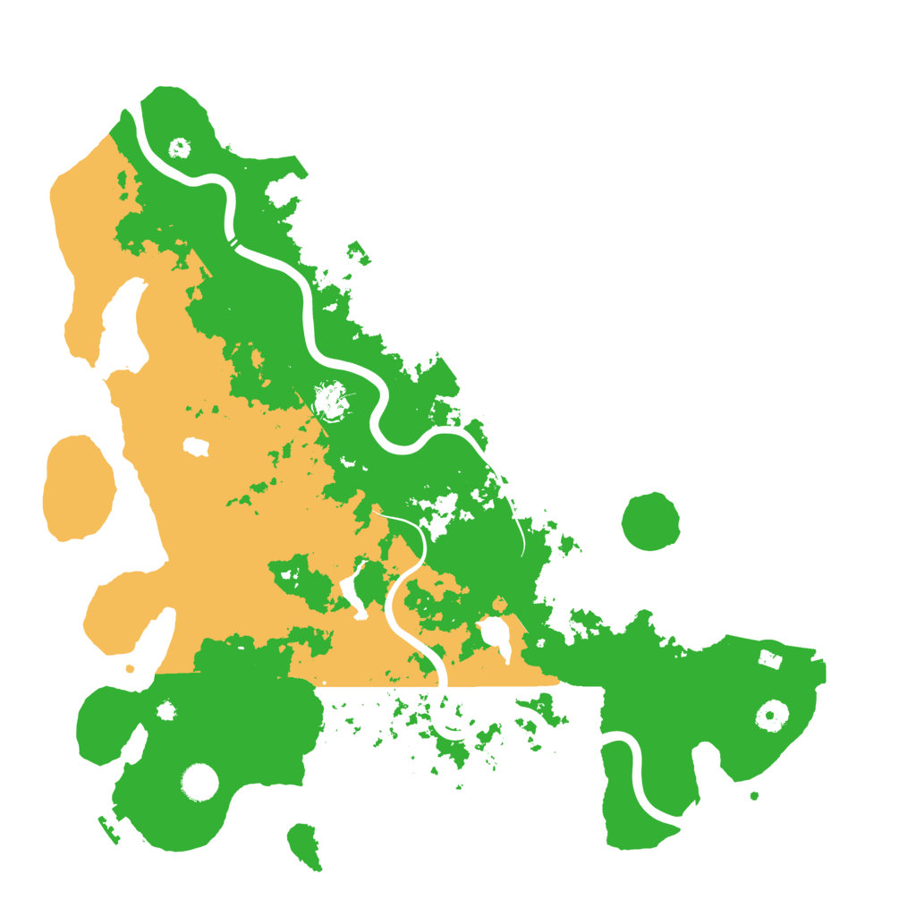 Biome Rust Map: Procedural Map, Size: 4350, Seed: 7052026