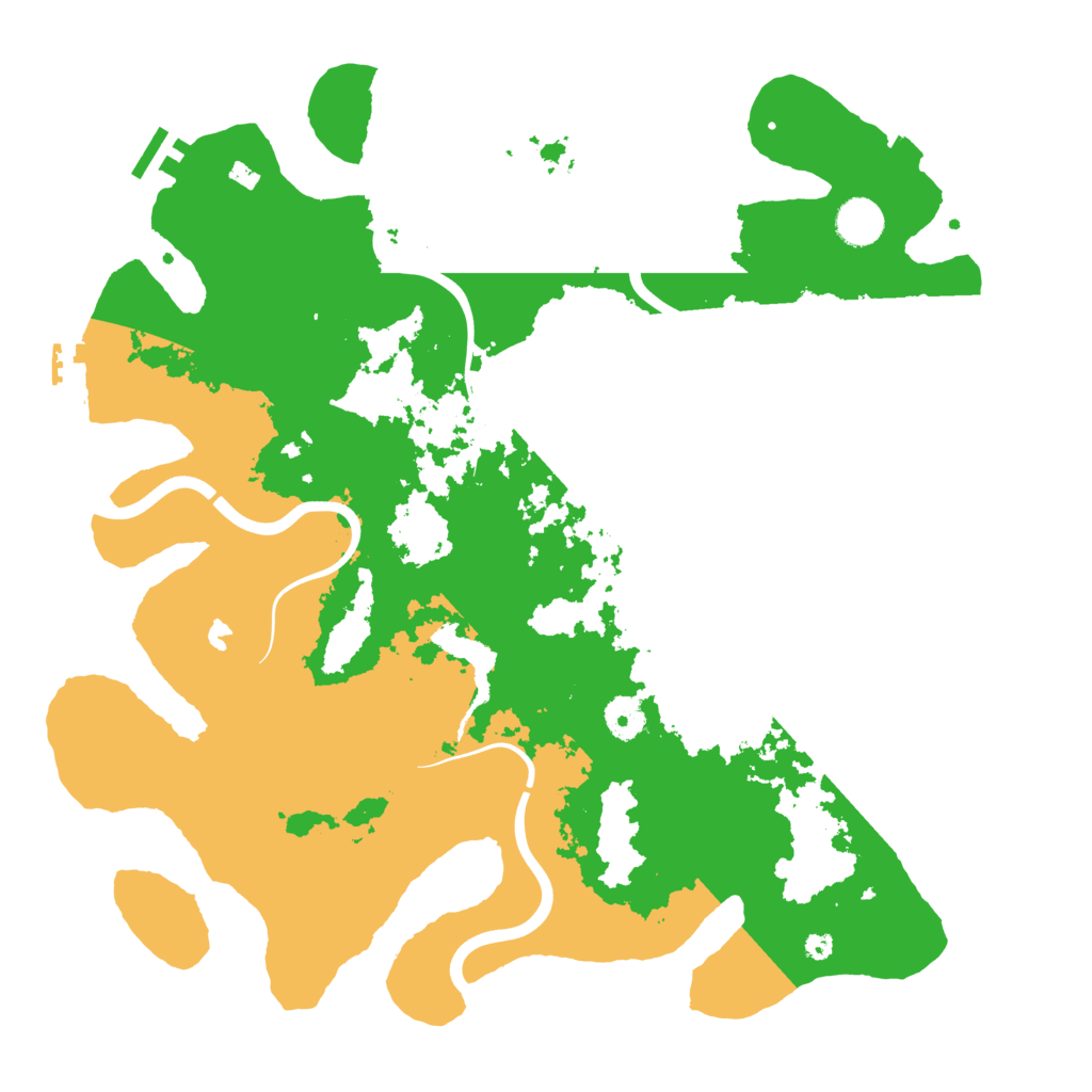 Biome Rust Map: Procedural Map, Size: 4000, Seed: 1598318464