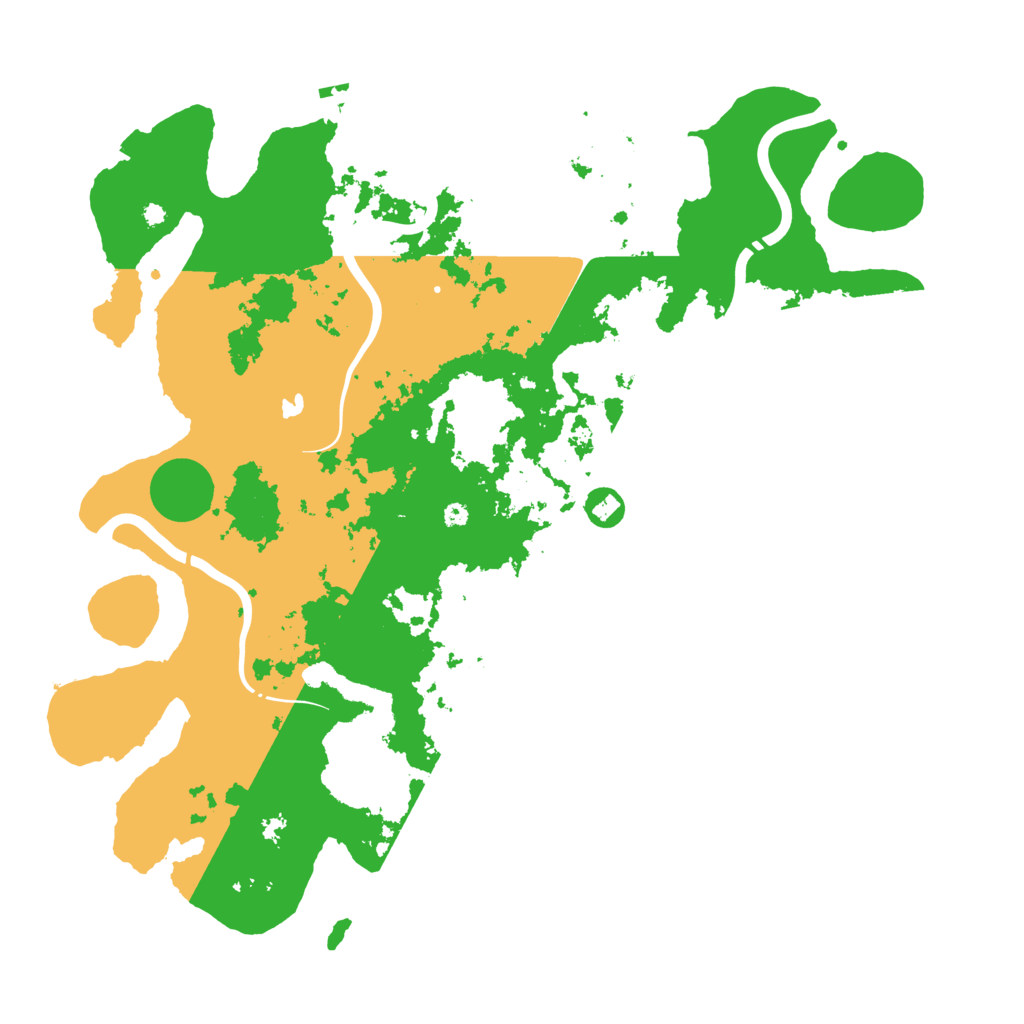 Biome Rust Map: Procedural Map, Size: 4250, Seed: 194467051