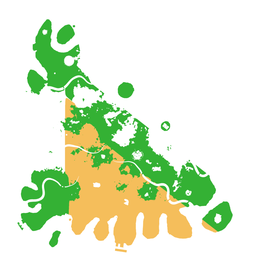 Biome Rust Map: Procedural Map, Size: 4500, Seed: 1712926251