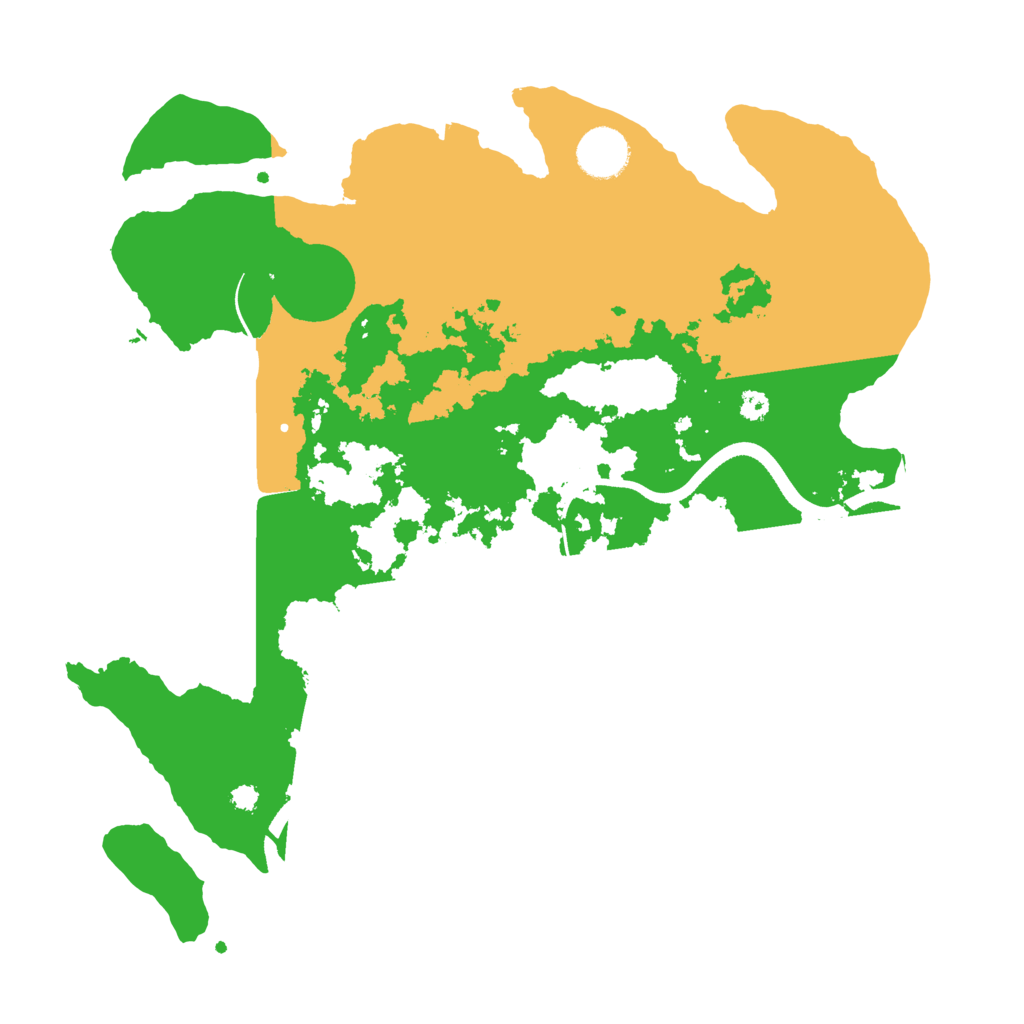 Biome Rust Map: Procedural Map, Size: 3500, Seed: 1085293178