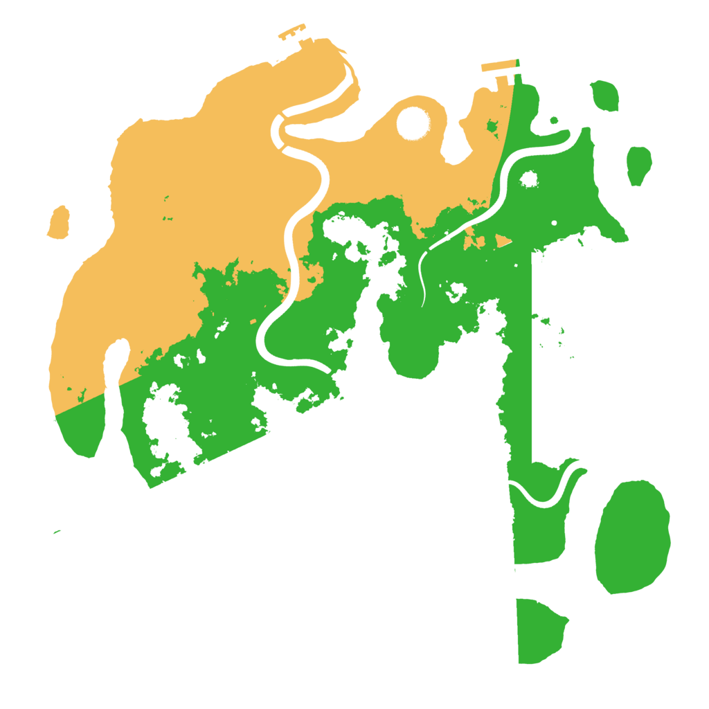 Biome Rust Map: Procedural Map, Size: 3750, Seed: 2042860260