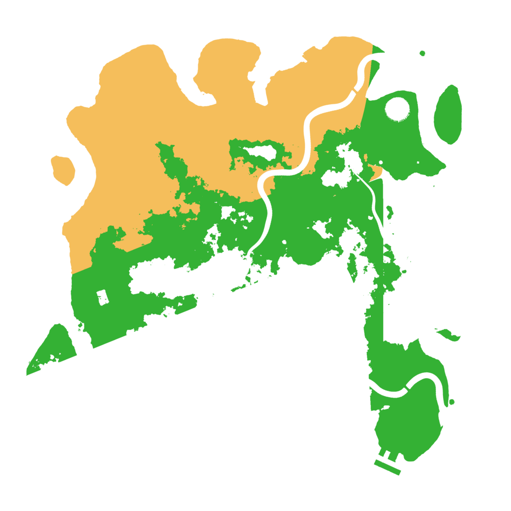 Biome Rust Map: Procedural Map, Size: 3750, Seed: 1527664123