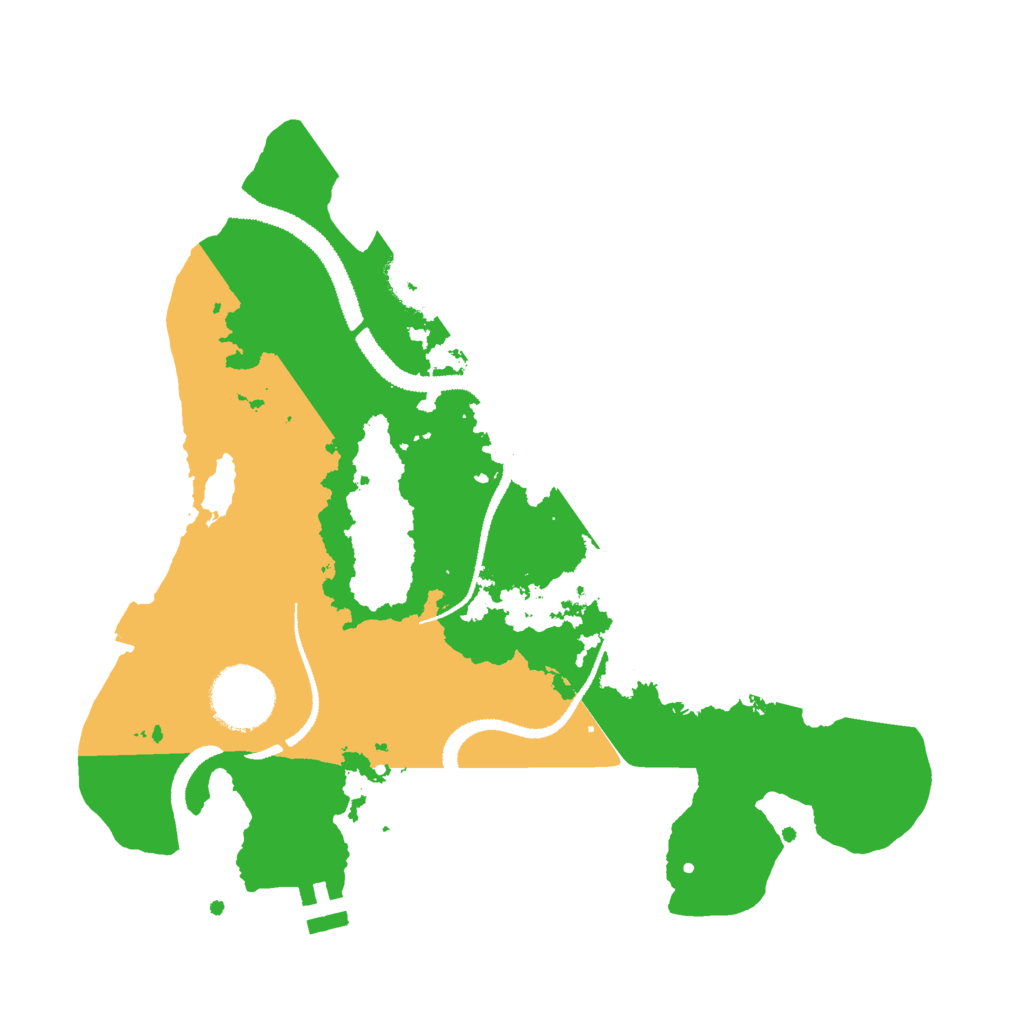 Biome Rust Map: Procedural Map, Size: 2800, Seed: 766647090