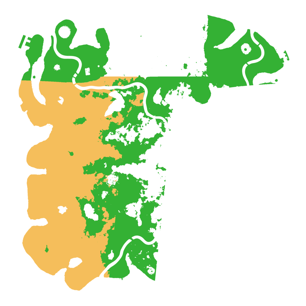 Biome Rust Map: Procedural Map, Size: 4500, Seed: 669165067
