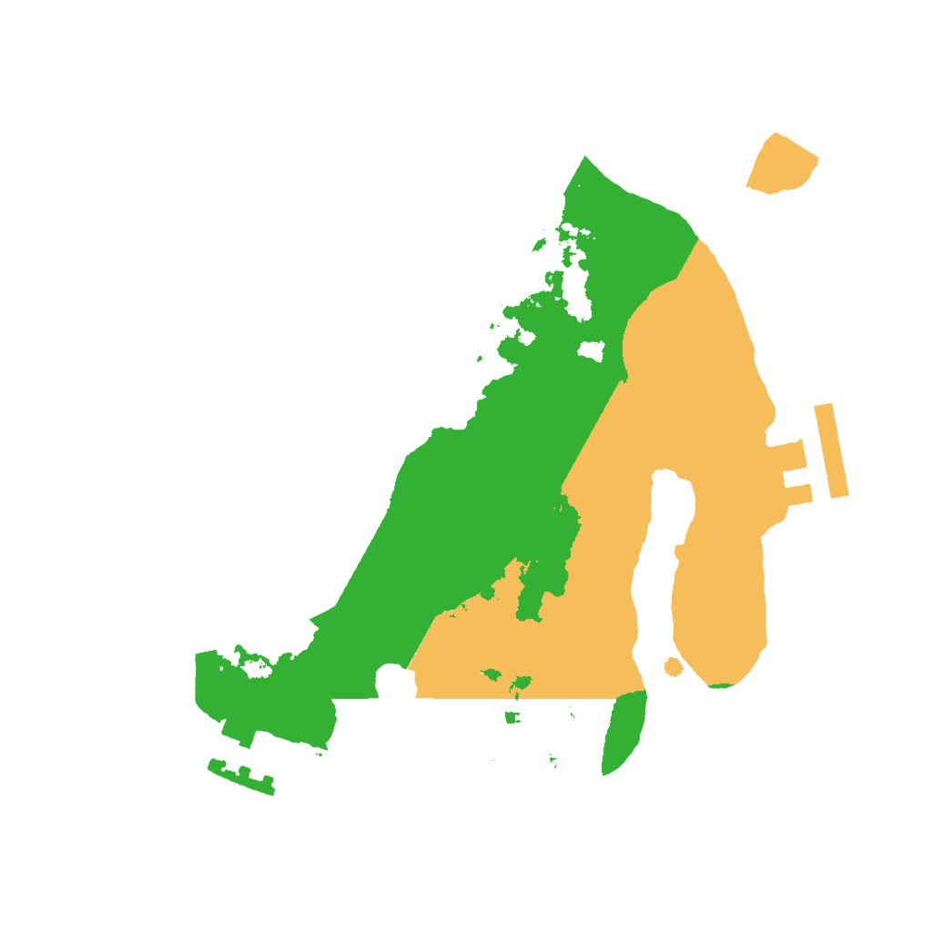 Biome Rust Map: Procedural Map, Size: 2000, Seed: 697563529