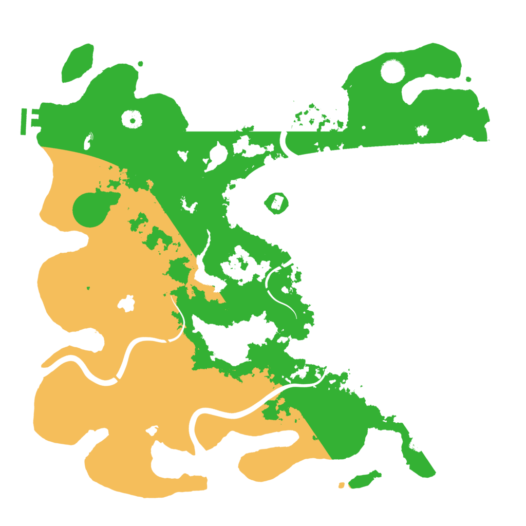 Biome Rust Map: Procedural Map, Size: 4000, Seed: 1867700638