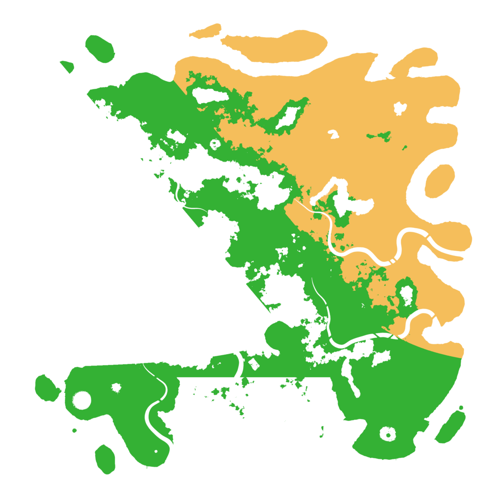 Biome Rust Map: Procedural Map, Size: 4800, Seed: 1563934381