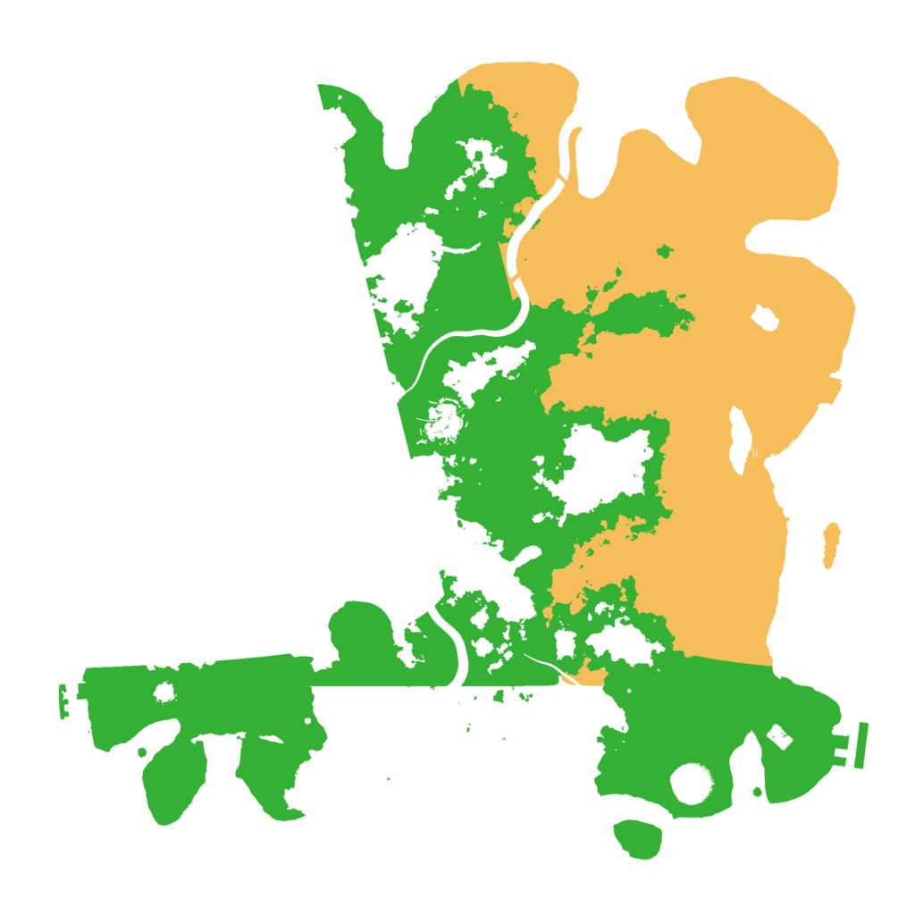 Biome Rust Map: Procedural Map, Size: 4000, Seed: 1730682628