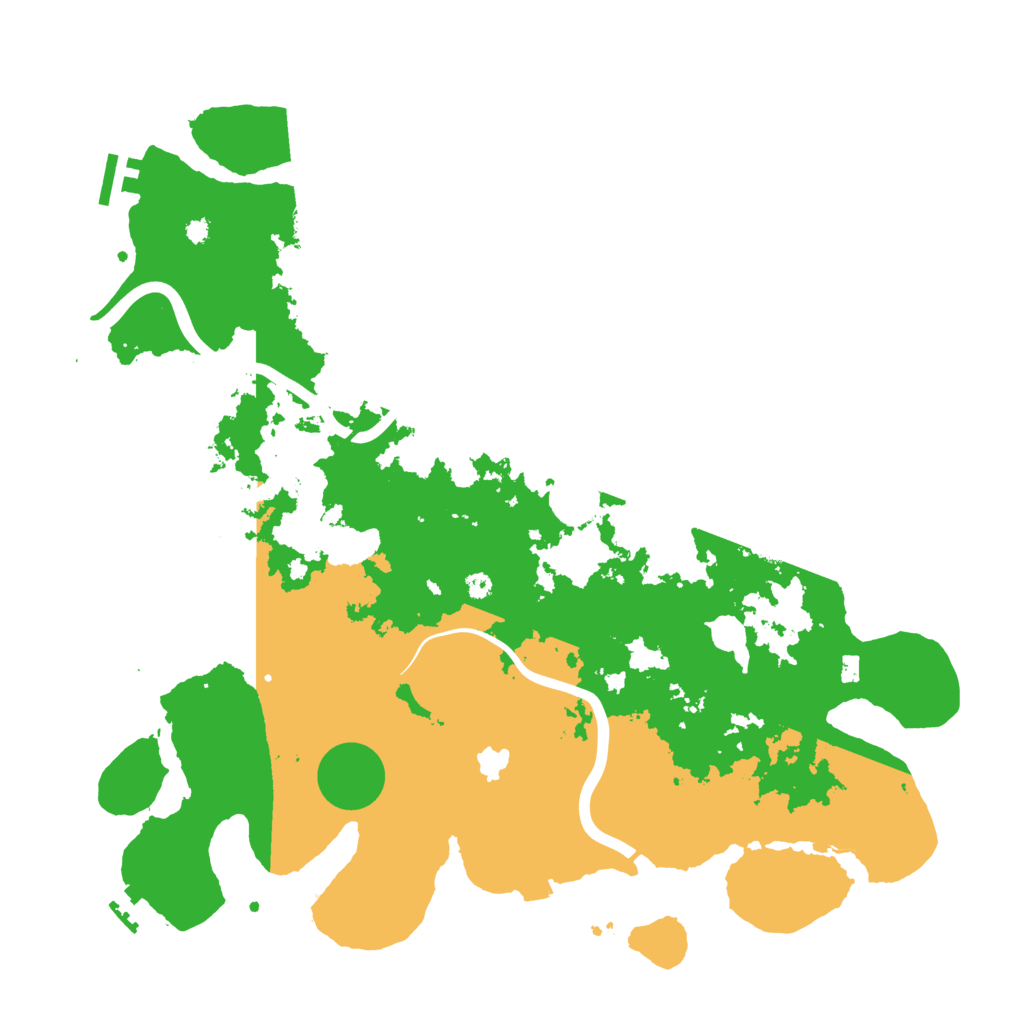 Biome Rust Map: Procedural Map, Size: 4000, Seed: 3369420
