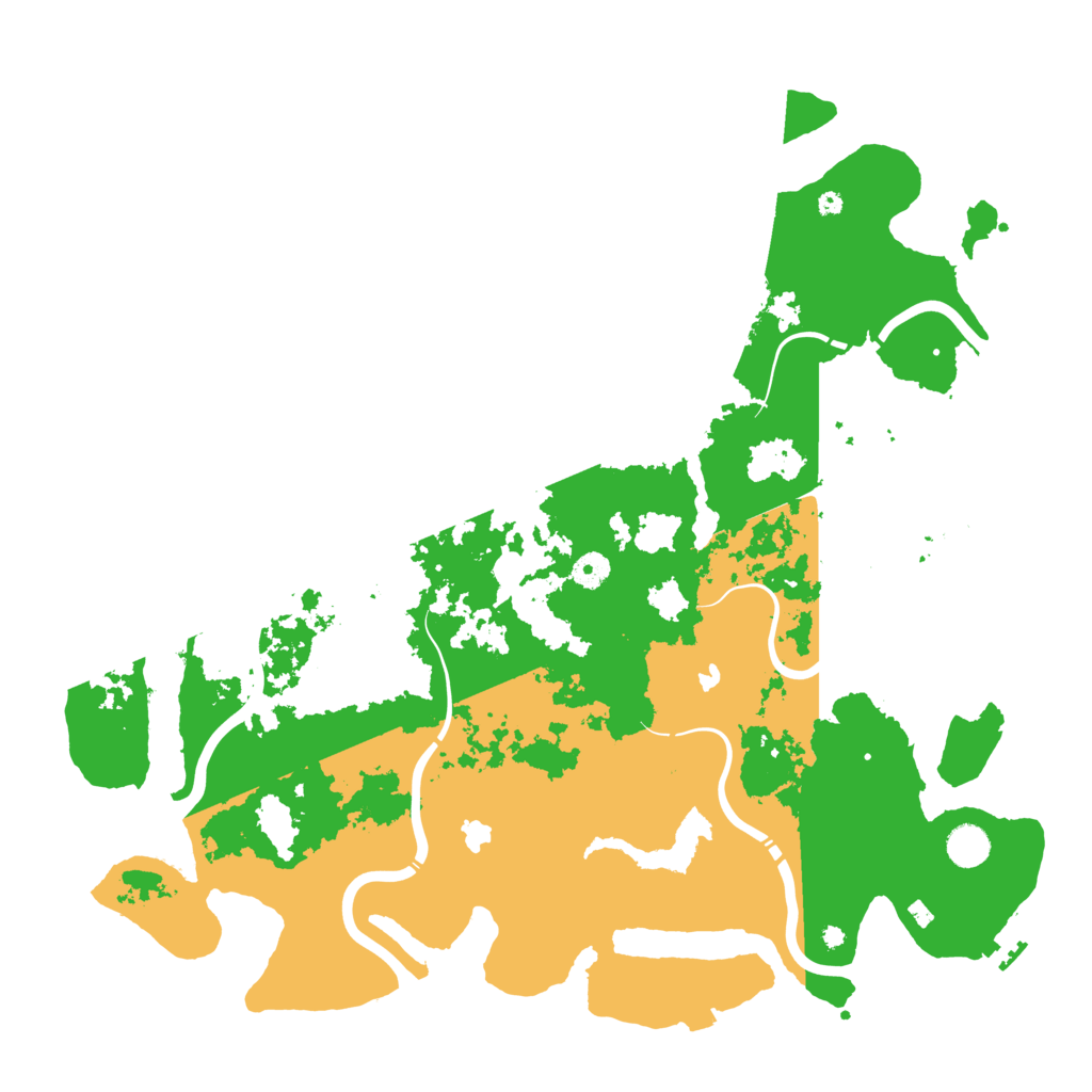 Biome Rust Map: Procedural Map, Size: 4500, Seed: 1163986537