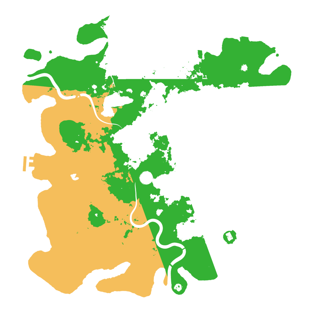 Biome Rust Map: Procedural Map, Size: 4250, Seed: 1389974952