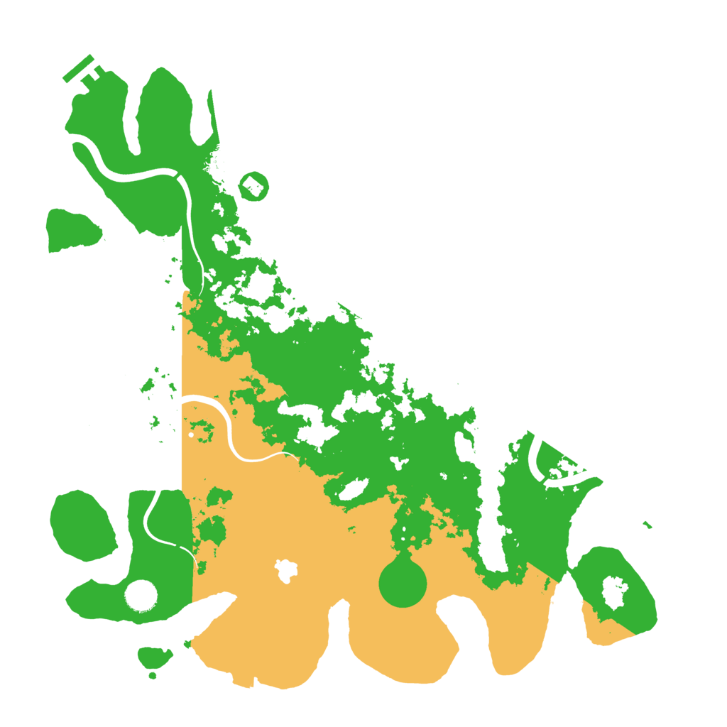 Biome Rust Map: Procedural Map, Size: 4000, Seed: 858572250