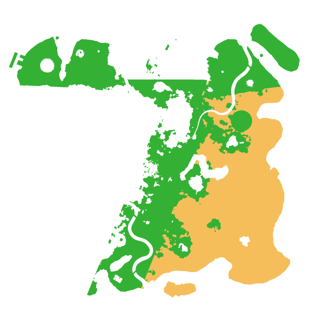 Biome Rust Map: Procedural Map, Size: 4000, Seed: 630751729