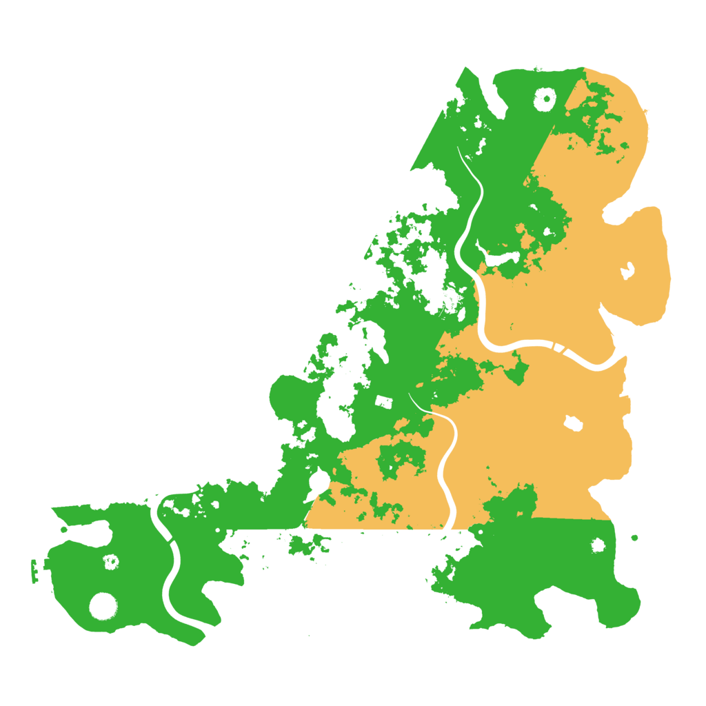 Biome Rust Map: Procedural Map, Size: 4500, Seed: 15667760