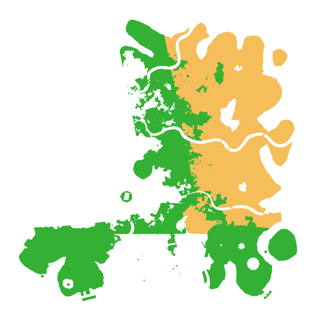 Biome Rust Map: Procedural Map, Size: 4500, Seed: 1551876909