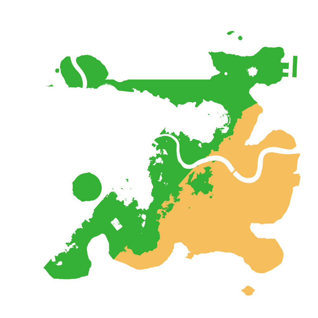 Biome Rust Map: Procedural Map, Size: 3000, Seed: 899615064