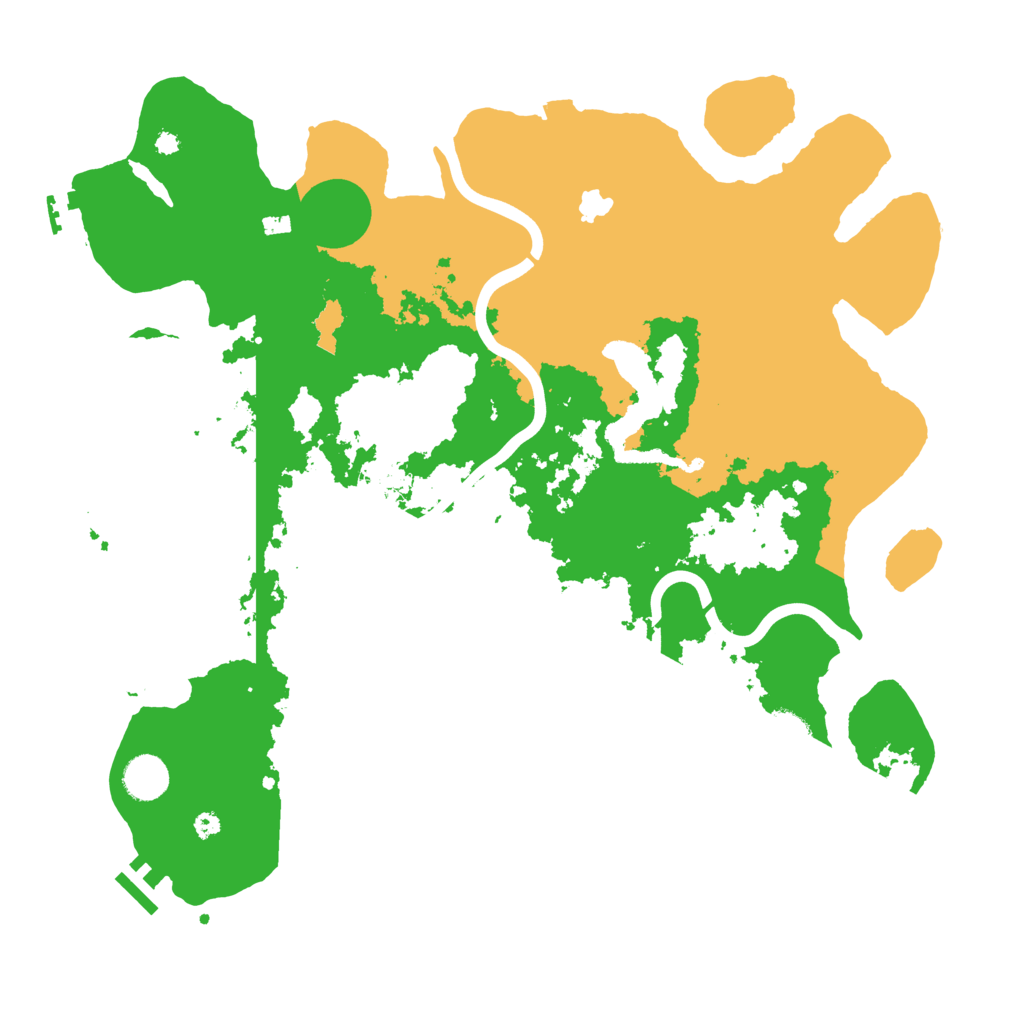 Biome Rust Map: Procedural Map, Size: 4000, Seed: 1325029405