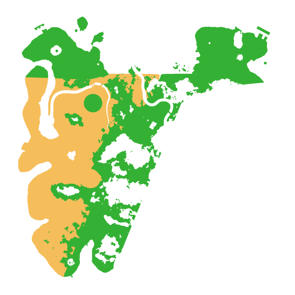 Biome Rust Map: Procedural Map, Size: 4250, Seed: 1933465153