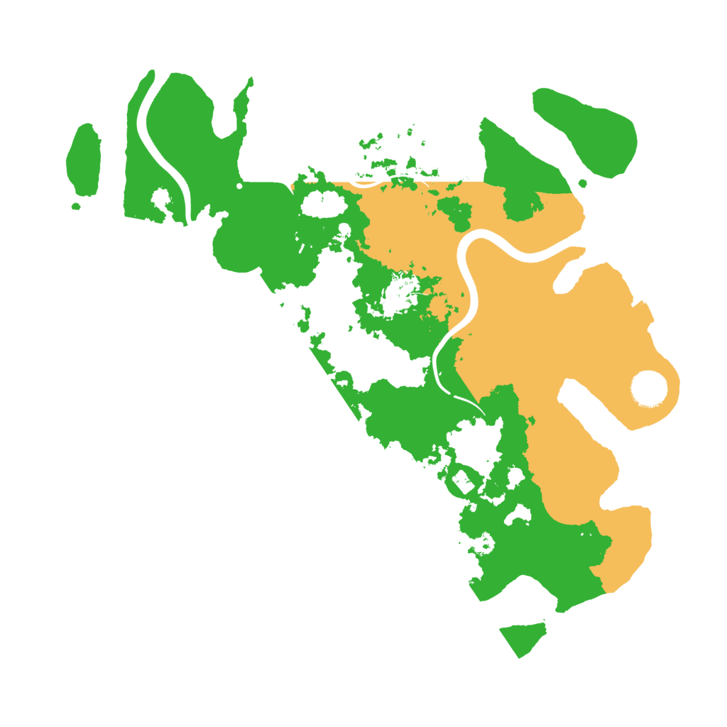 Biome Rust Map: Procedural Map, Size: 3500, Seed: 989011824