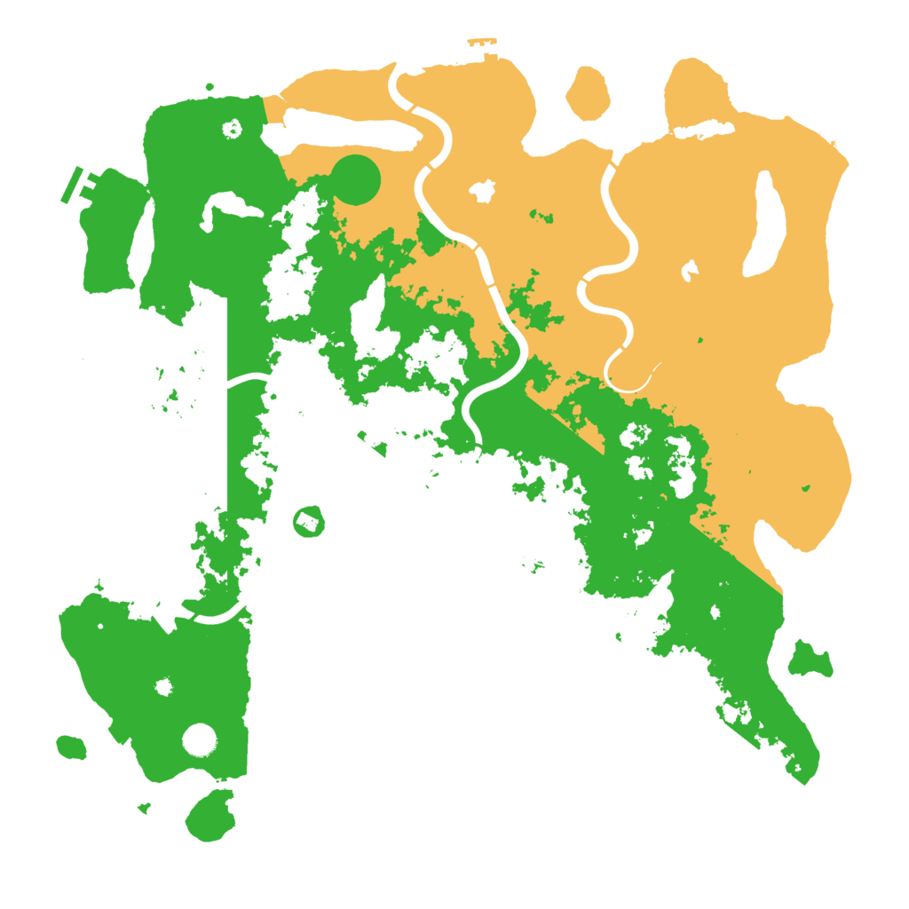 Biome Rust Map: Procedural Map, Size: 4750, Seed: 877485319