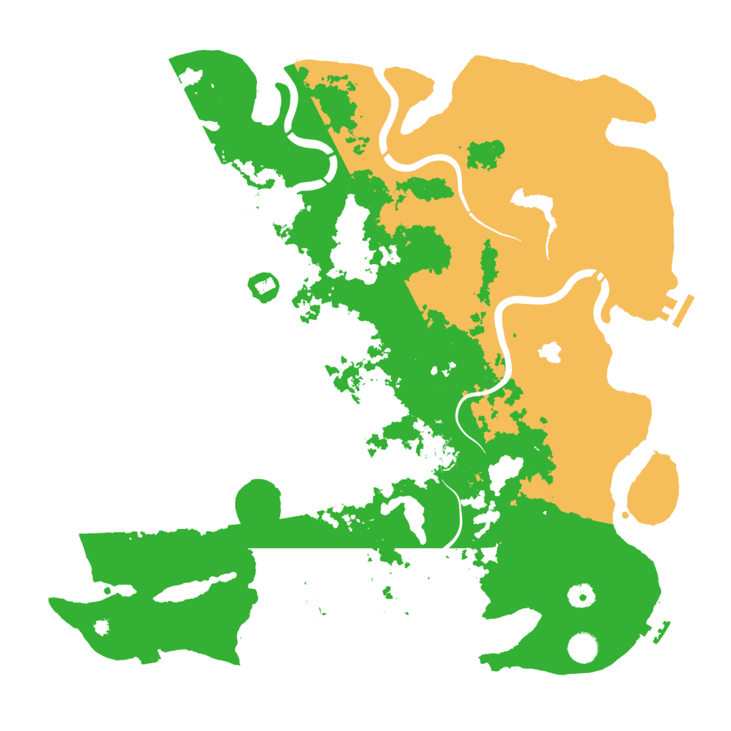 Biome Rust Map: Procedural Map, Size: 4250, Seed: 1745239134
