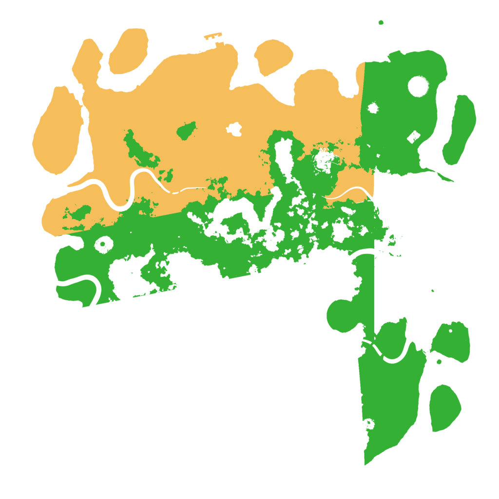 Biome Rust Map: Procedural Map, Size: 4250, Seed: 1033009256