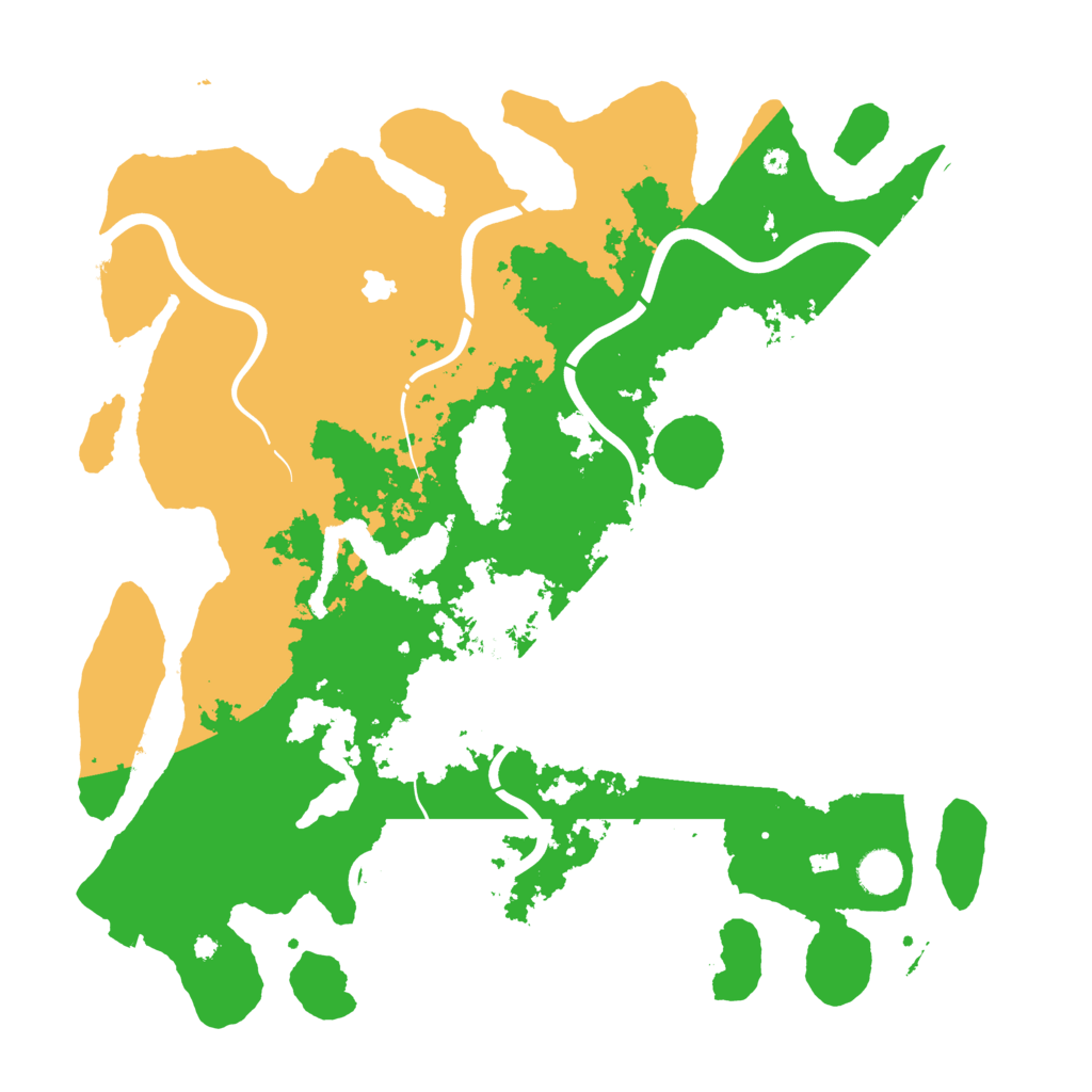 Biome Rust Map: Procedural Map, Size: 4250, Seed: 229681267