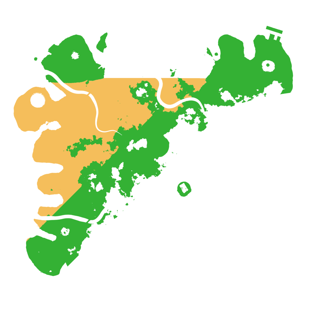 Biome Rust Map: Procedural Map, Size: 3750, Seed: 1407373086