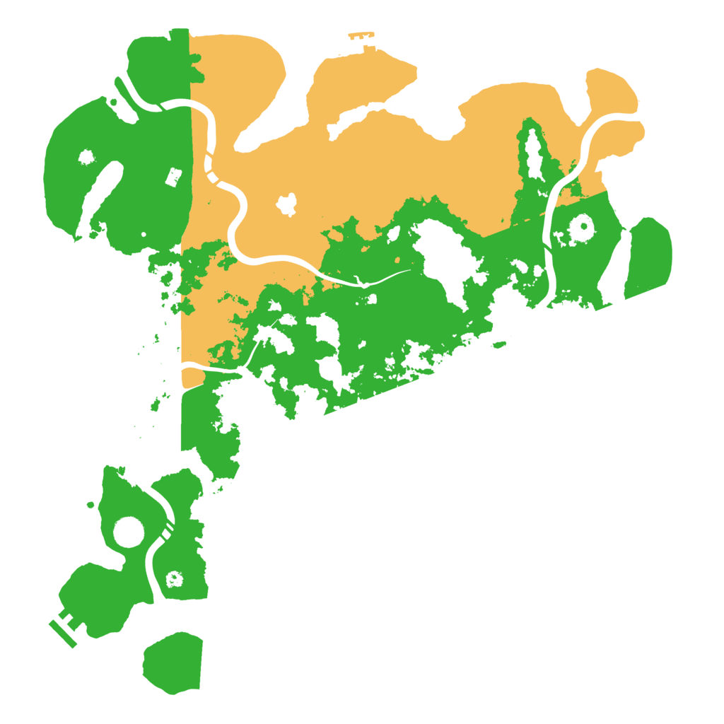 Biome Rust Map: Procedural Map, Size: 4250, Seed: 382536707