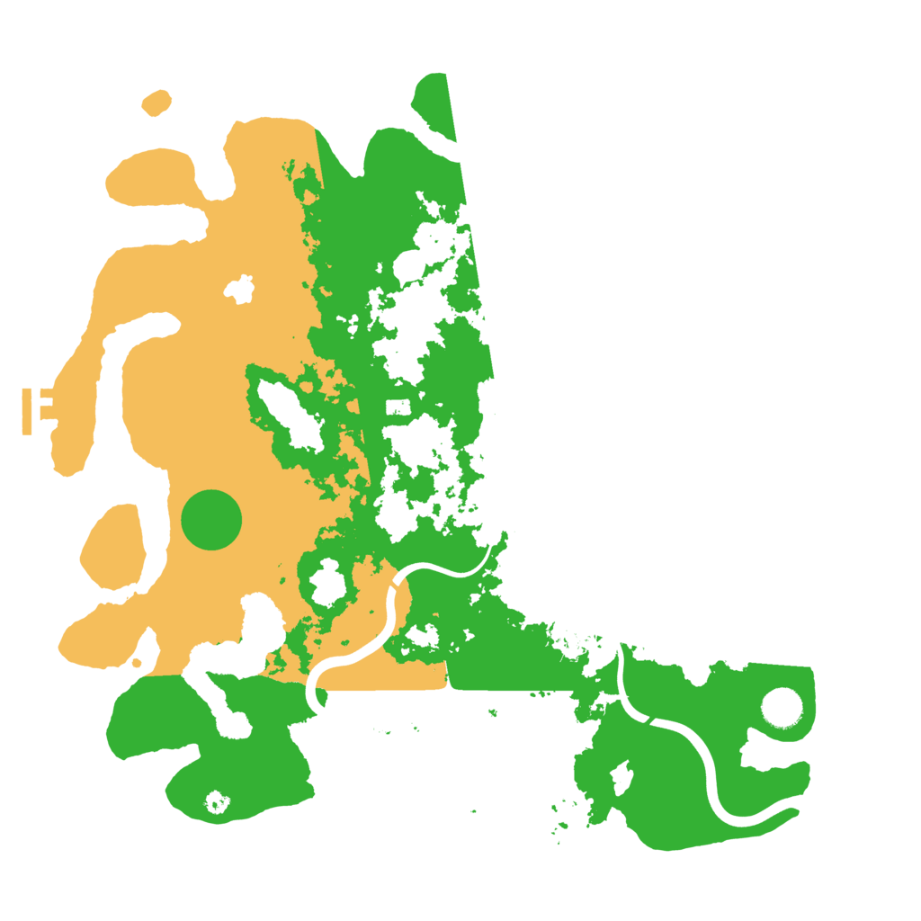 Biome Rust Map: Procedural Map, Size: 4000, Seed: 1314794006