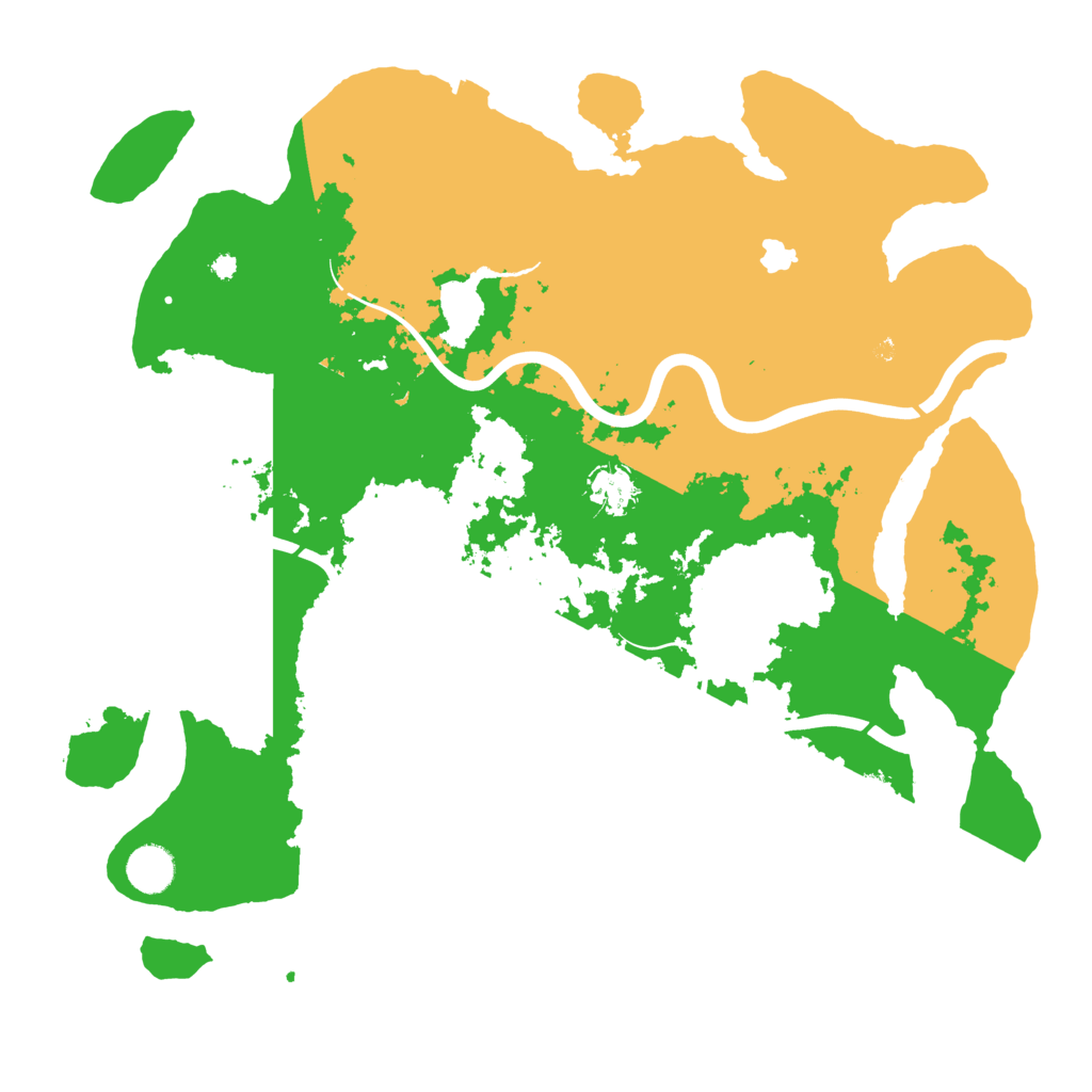 Biome Rust Map: Procedural Map, Size: 4000, Seed: 83136372