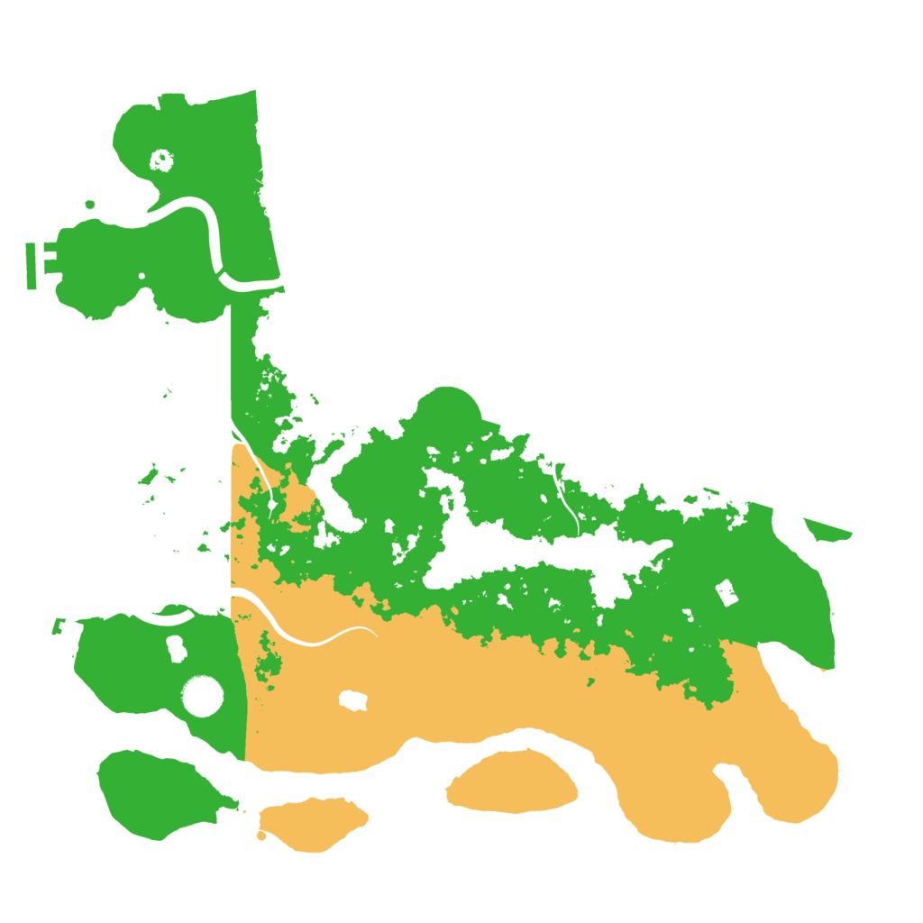 Biome Rust Map: Procedural Map, Size: 4000, Seed: 26170